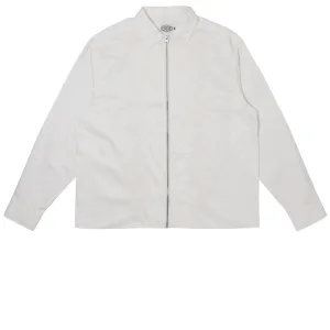 Balloons Hoddle Thorn Zip Up Long Sleeve Shirt - White Patio Furniture
