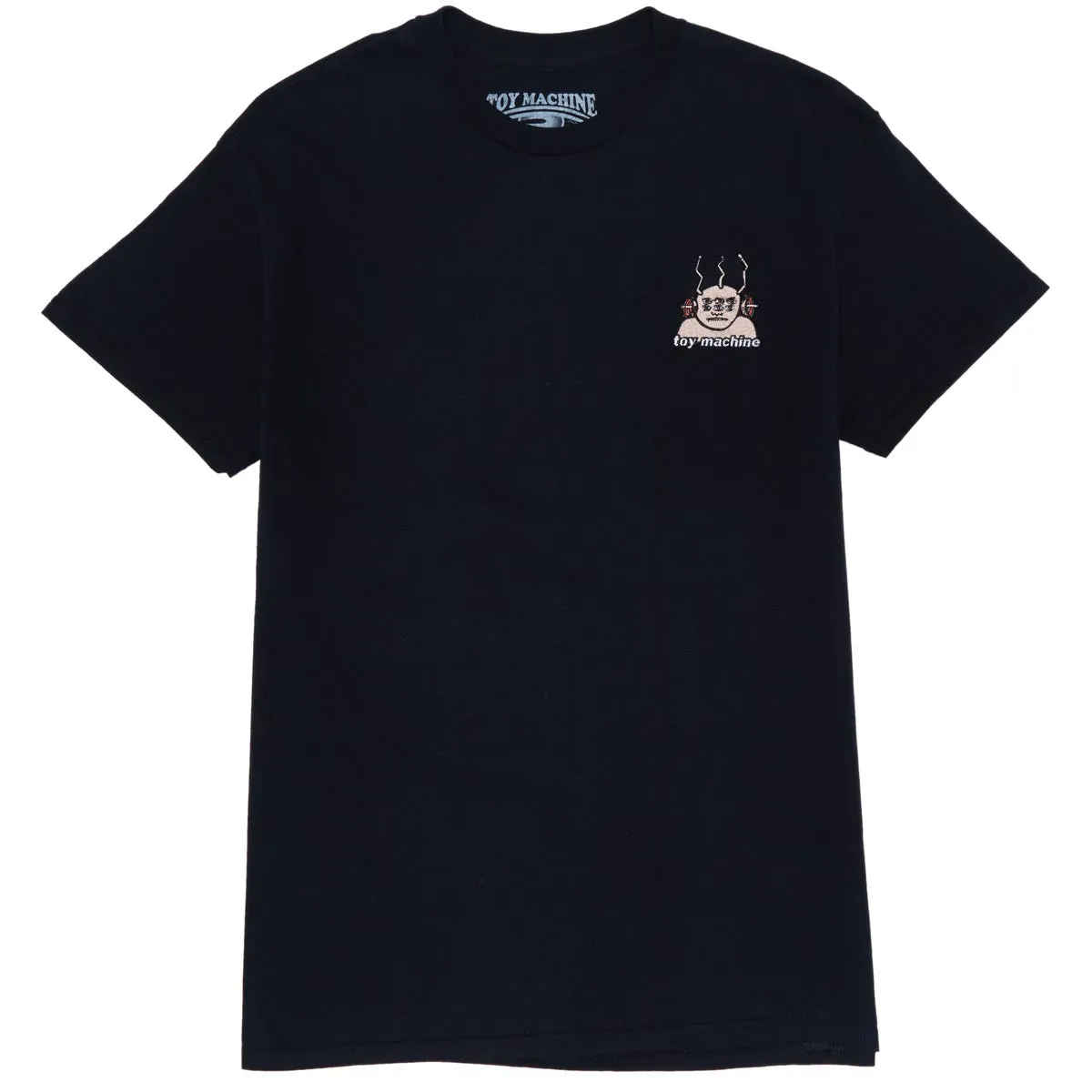Balloons Toy Machine T-mission Embroidered T-Shirt - Black Copiers