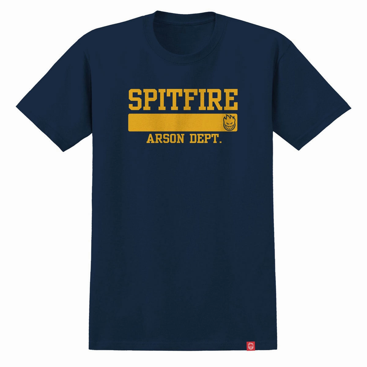 Balloons Spitfire Arson Dept. T-Shirt - Navy/Gold Print Conditioner