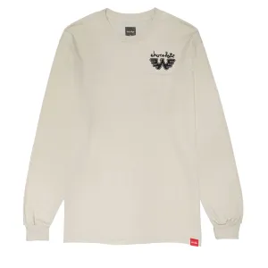 Band Merch Chocolate x Waylon W Long Sleeve Pocket T-Shirt - Sand Supplements
