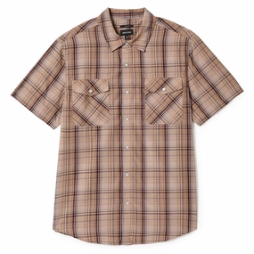Band Merch Brixton Wayne Shirt - Western Plaid Tape