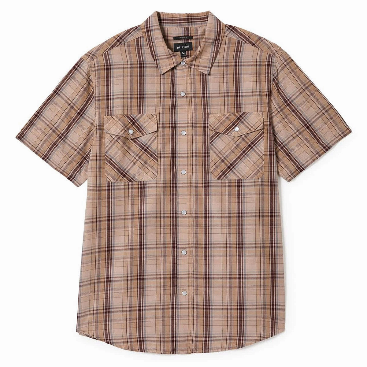 Band Merch Brixton Wayne Shirt - Western Plaid Tape