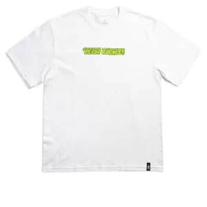 Banners Girl Yeah Right T-Shirt - White 2025 Tape