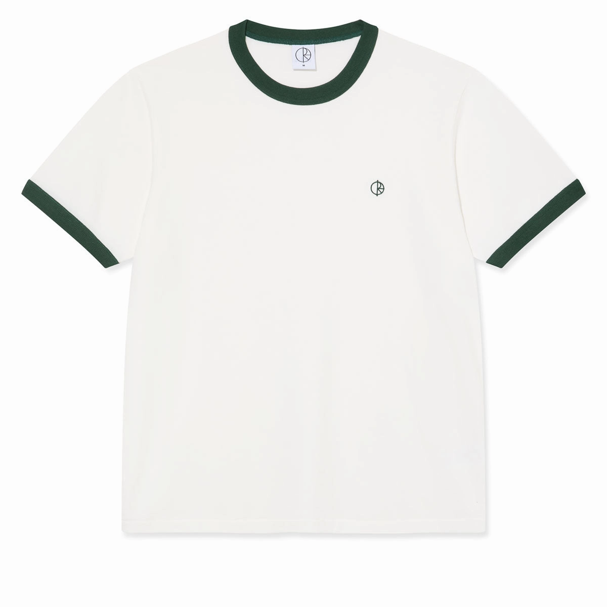 Banners Polar Ringer T-Shirt - Cloud White/Dark Green Video Games