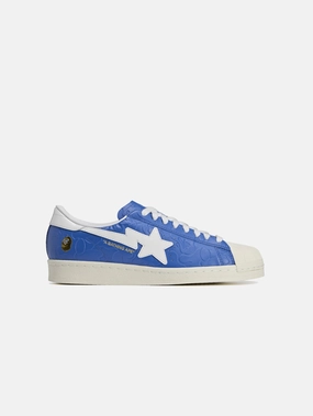 BAPE x adidas Superstar "Blue/White" Go Anywhere