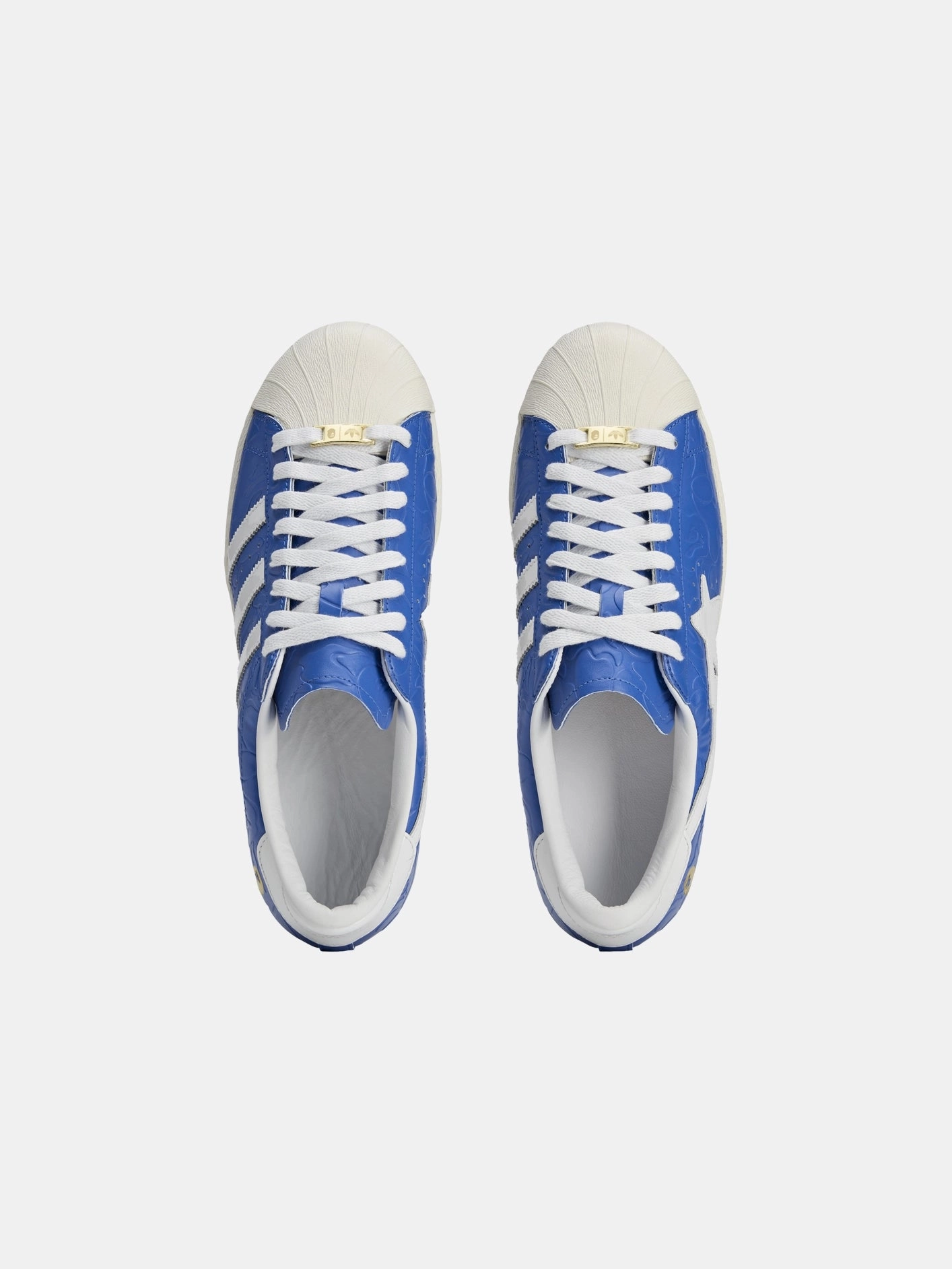 BAPE x adidas Superstar "Blue/White" Soft Move