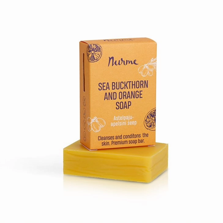 Bar Soap, Sea Buckthorn Orange, 100 g