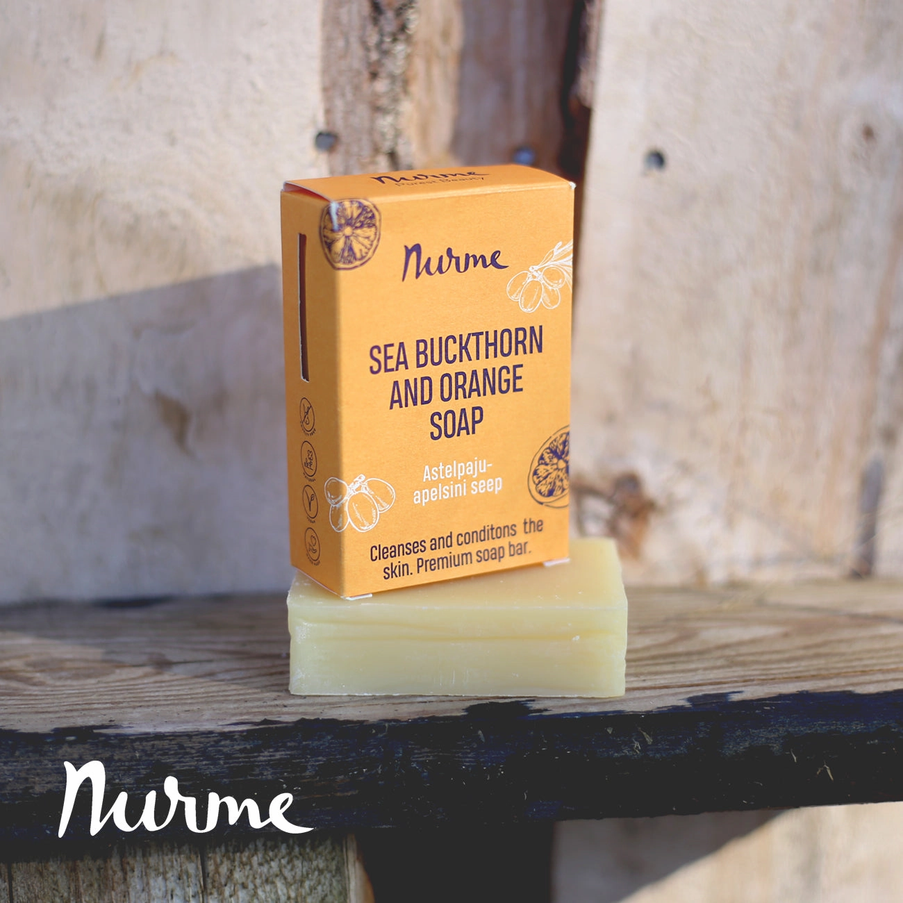 Bar Soap, Sea Buckthorn Orange, 100 g