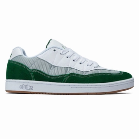 Bar Supplies Etnies Snake Shoes - Green/White/Grey Toner