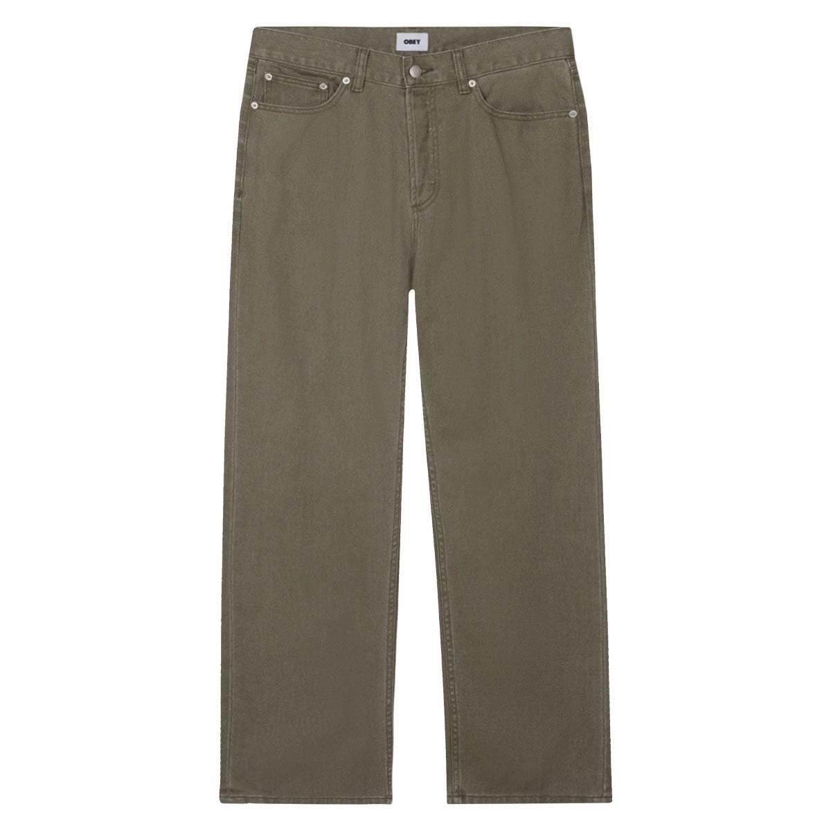 Bar Supplies Obey Hardwork Denim Jeans - Tea Leaf Faded Wash Hospitality Supplies