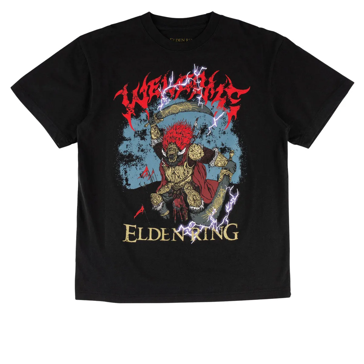 BBQ Grills Welcome x Elden Ring Radahn T-Shirt - Black Year-Round Basics