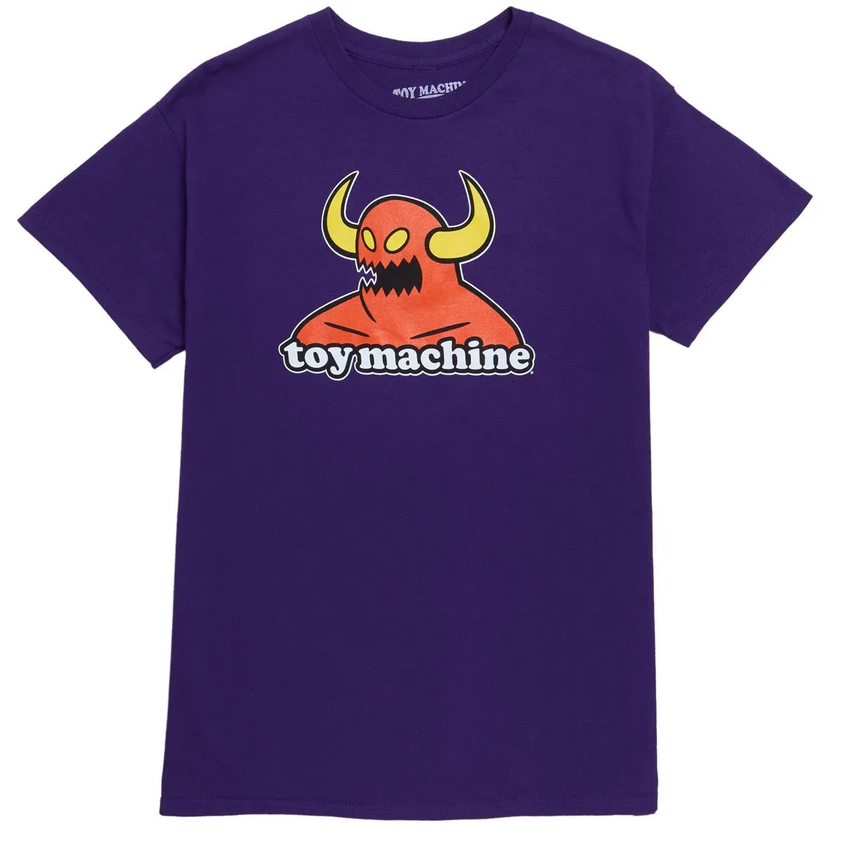 Beaded Accents Toy Machine Monster T-Shirt - Purple Loungewear