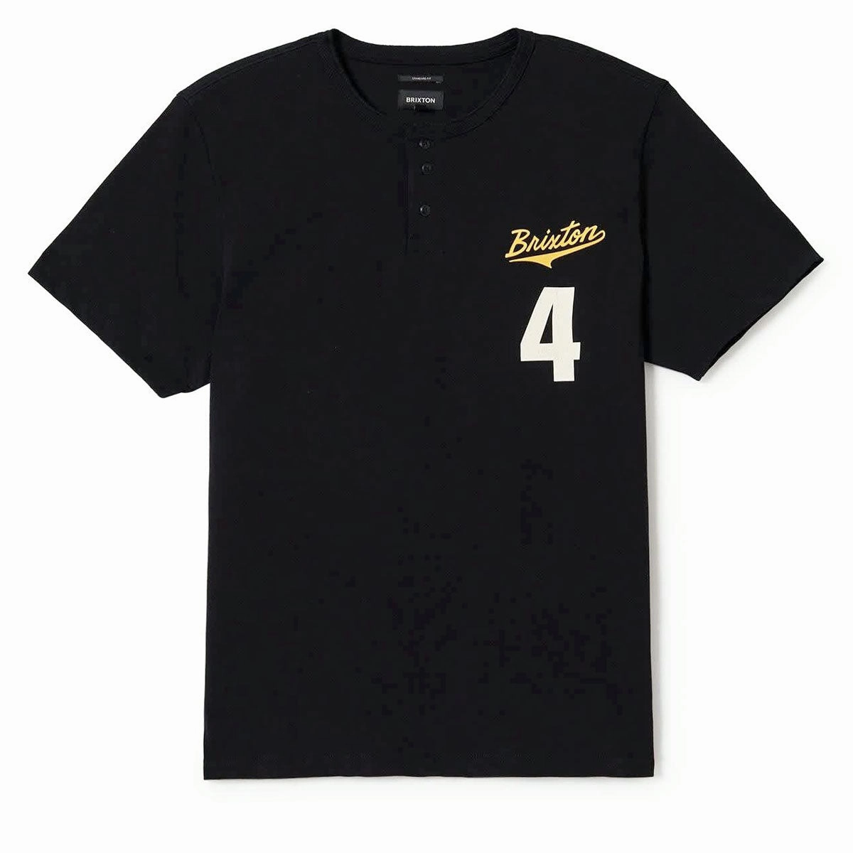 Beaded Accents Brixton The League Baseball T-Shirt - Black/Black Cleaning Services