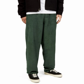 Beauty Tools CCS Baggy Taper Corduroy Pants - Green Sustainable Fashion