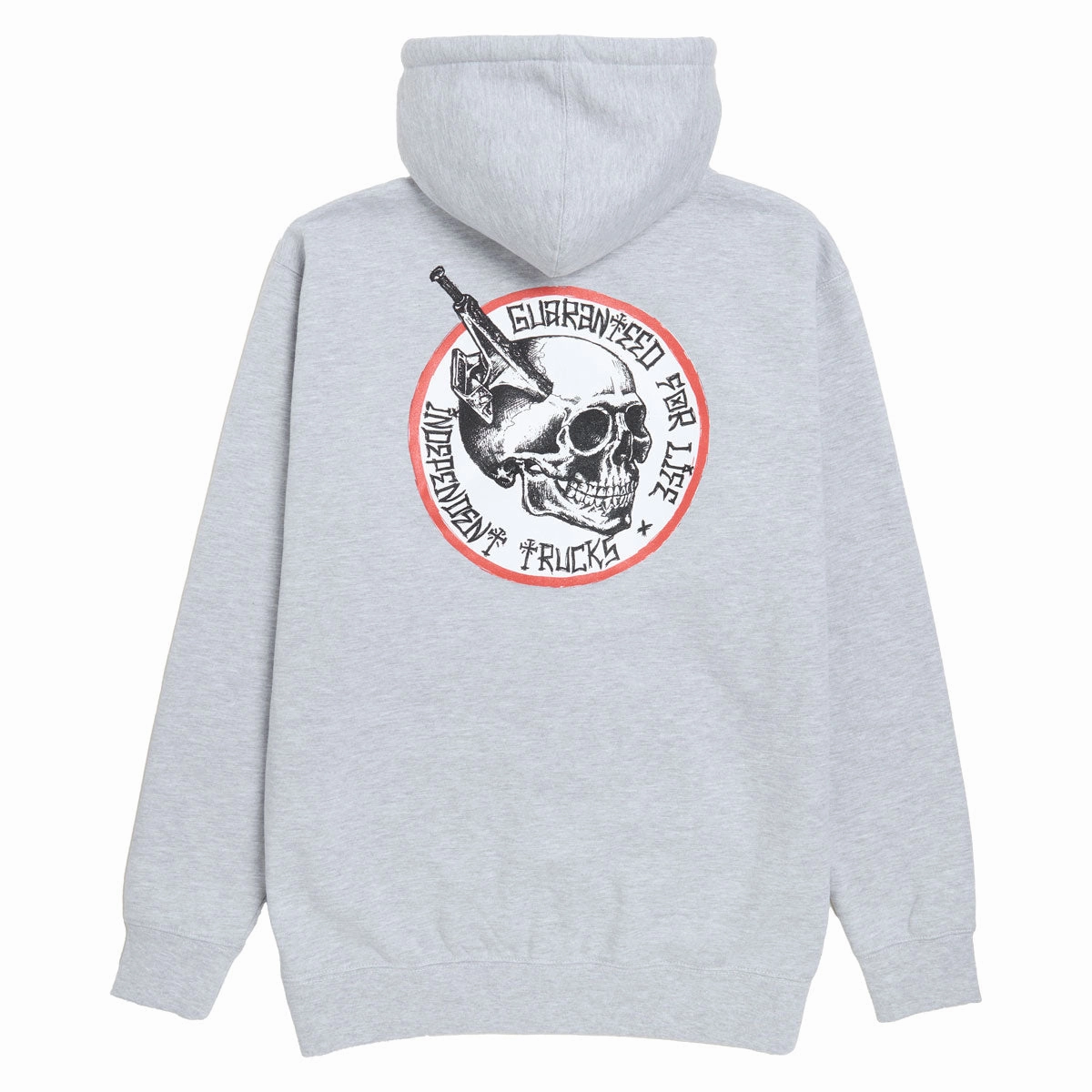 Beauty Tools Independent Truck Head Zip Hoodie - Grey Heather Design Software