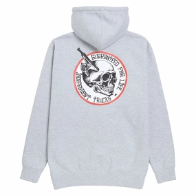 Beauty Tools Independent Truck Head Zip Hoodie - Grey Heather Design Software