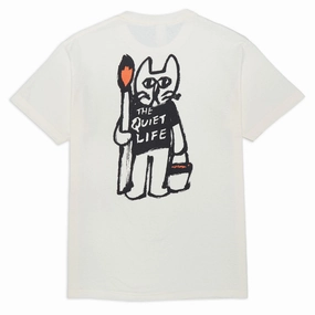 Beauty Tools The Quiet Life Art & Design Studio T-Shirt - Cream Passport Holders