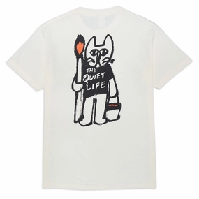 Beauty Tools The Quiet Life Art & Design Studio T-Shirt - Cream Passport Holders