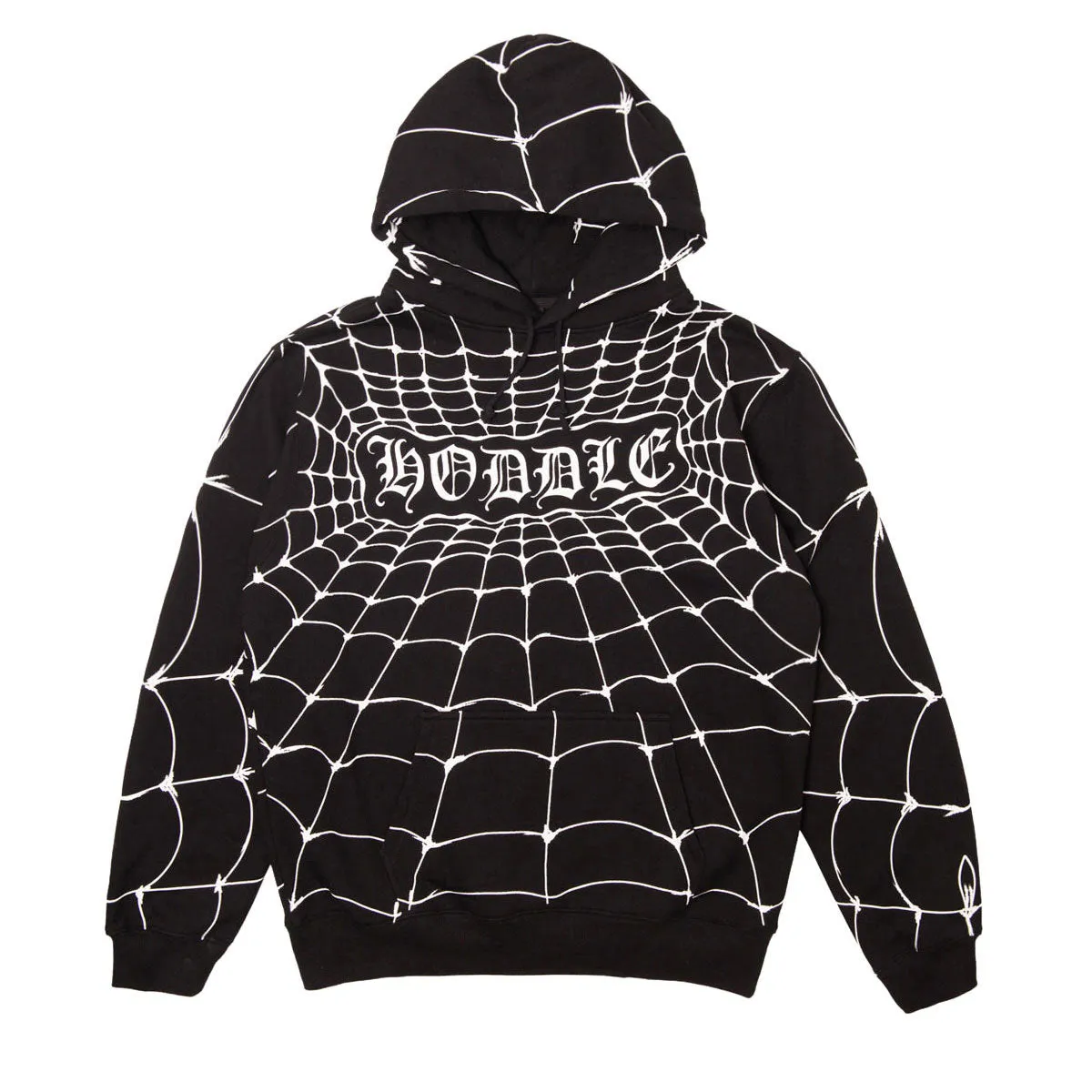 Bedding Hoddle Web Hoodie - Black Shampoo