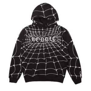Bedding Hoddle Web Hoodie - Black Shampoo
