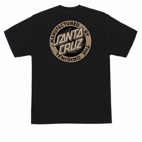 Belts Santa Cruz Carved MFG T-Shirt - Black 2025 Women's Grooming