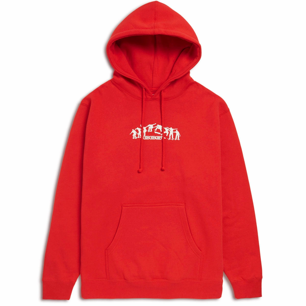 Best Deals CCS Kickflip Logo Pullover Hoodie - Red/White Trading Cards