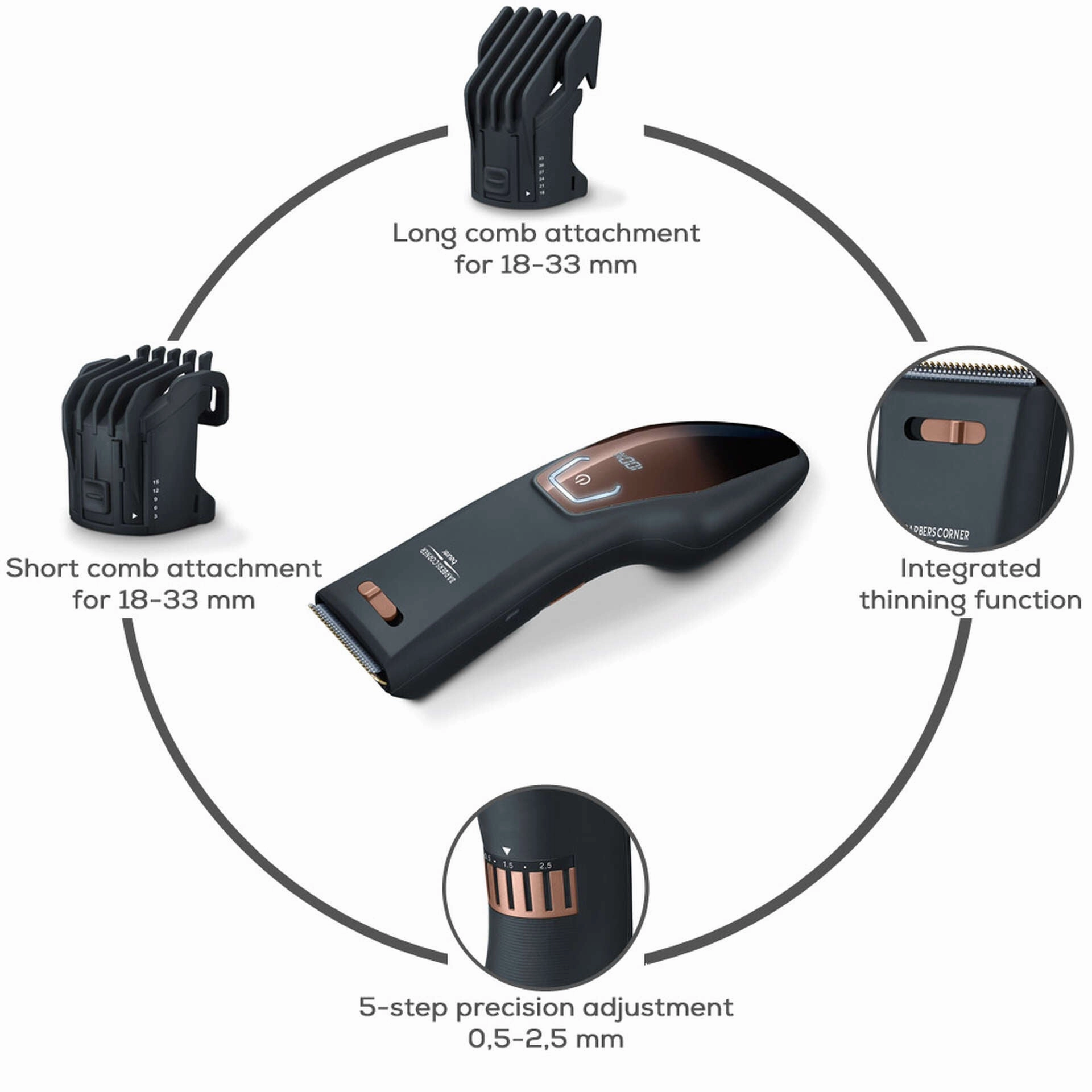 Beurer HR 5000 Hair Clipper