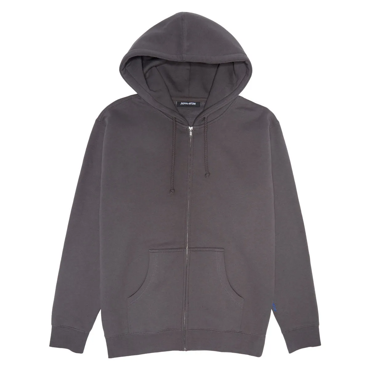 Beverages Fucking Awesome Brinda Zip Hoodie - Charcoal Stylish Accessories