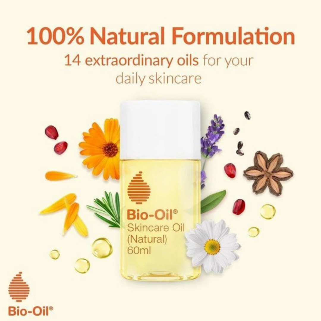 Bio-Oil Skincare Oil Natural For Scars & Stretch Marks