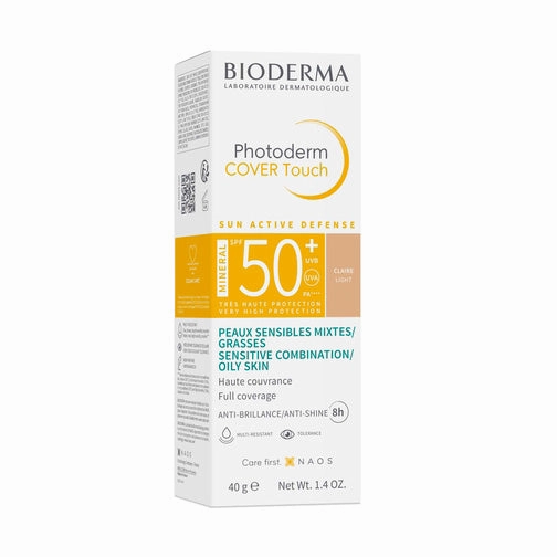 Bioderma Photoderm Cover Touch Clare Spf50  Fluid 40 GM