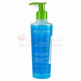 Bioderma Sebium Moussant Pump Gel 200 ML