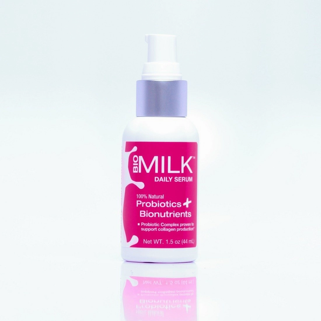 BIOMILK Probiotic Skincare Enrich & Infuse Daily Serum, 100% Natural Probiotics and Superfoods for Healthy Skin Nutrition, 1.5oz.