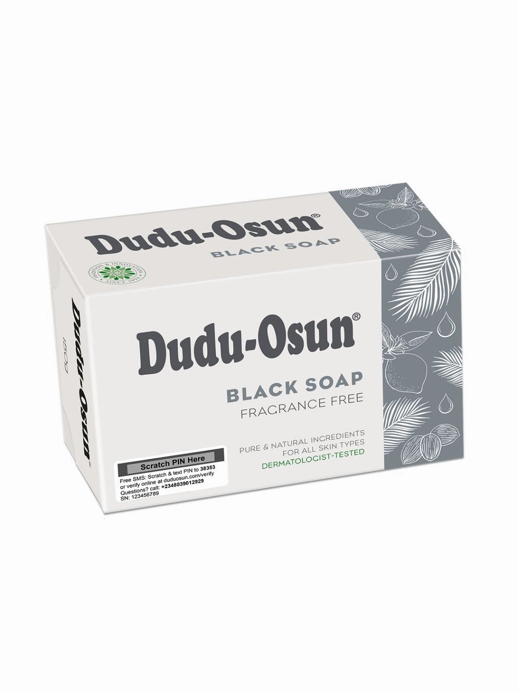 Black soap, Pure, 150 g