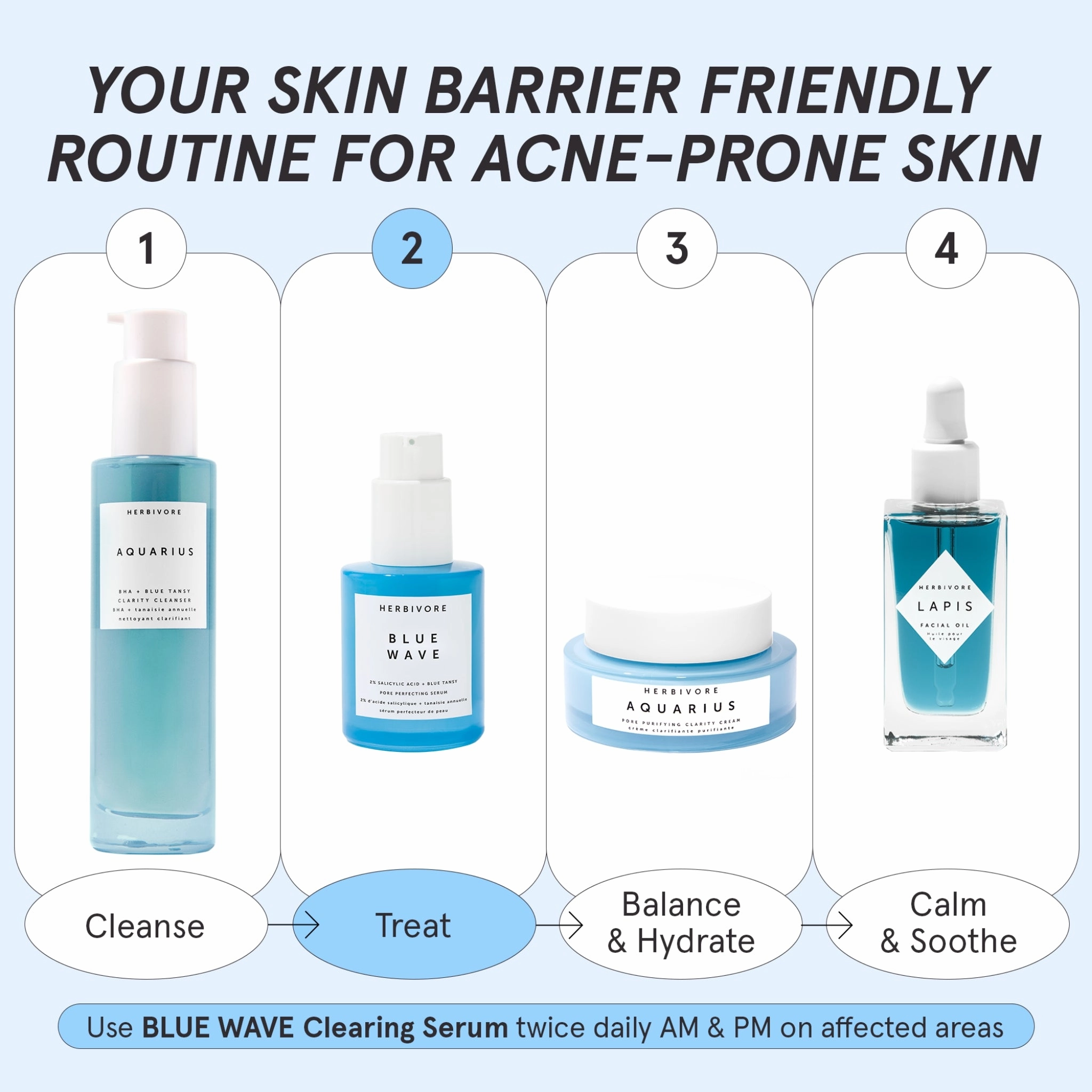 Blue Wave 2% Salicylic Acid   Blue Tansy Pore Perfecting Serum