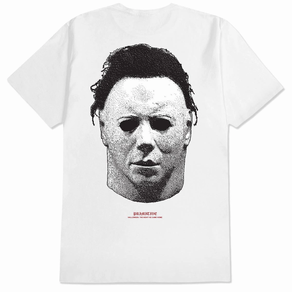 Boat Accessories Primitive x Halloween Mask T-Shirt - White Anime