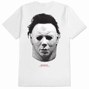 Boat Accessories Primitive x Halloween Mask T-Shirt - White Anime