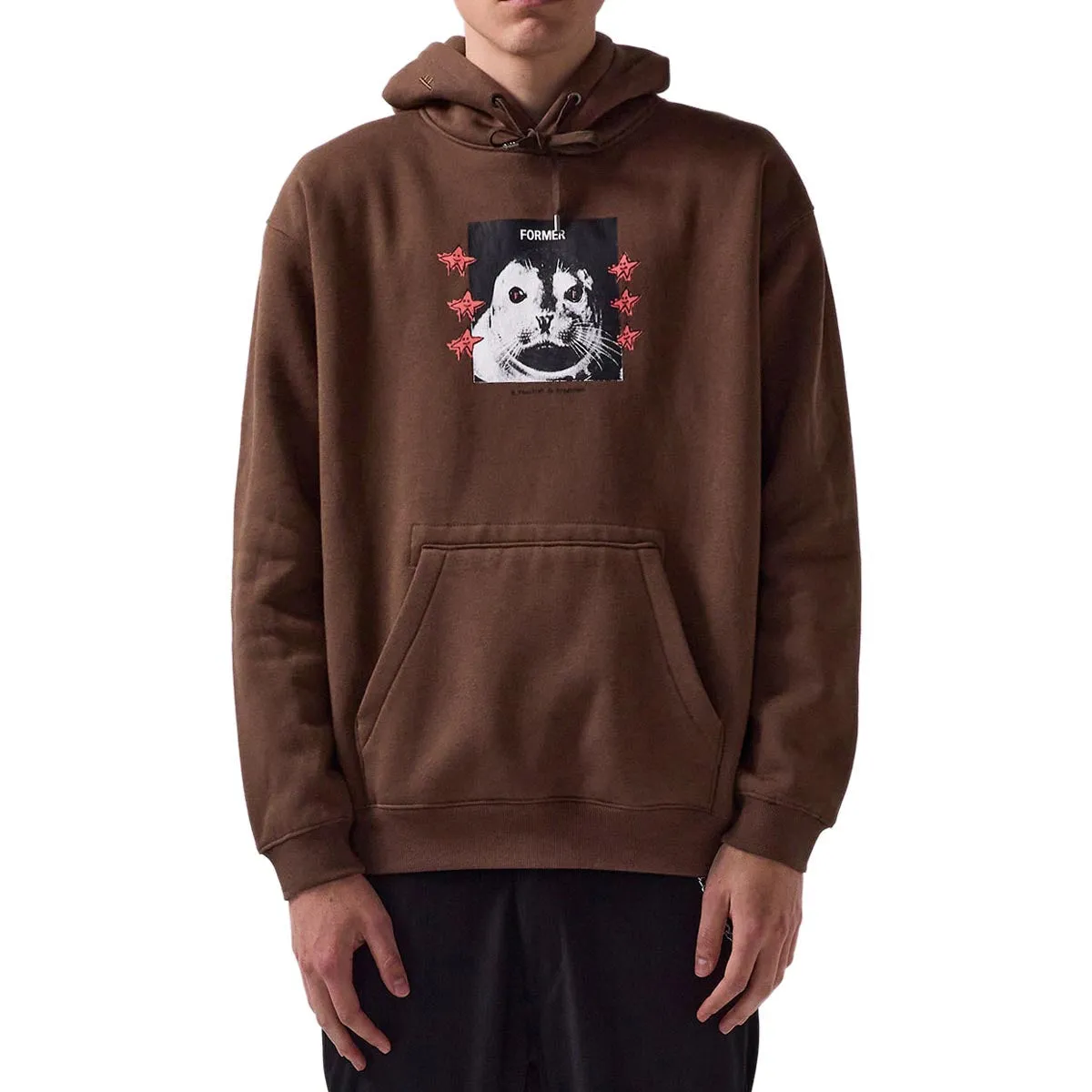 Bohemian Style Former Pup Star Hoodie - Pecan Janitorial Supplies