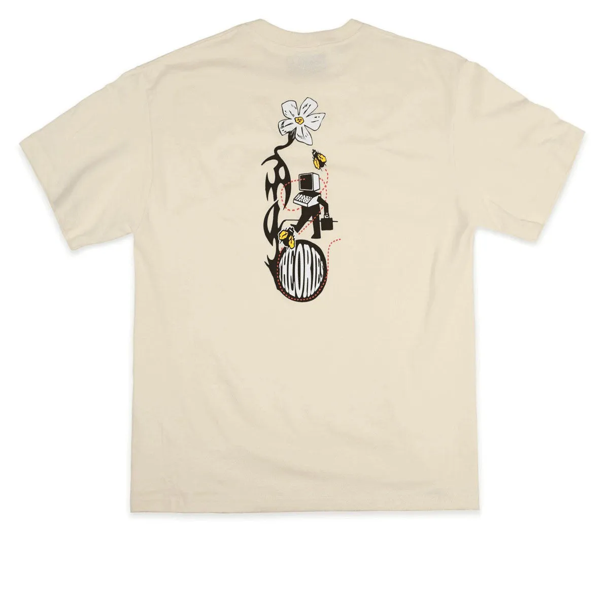Bohemian Style Theories Pollinate T-Shirt - Cream Home & Living