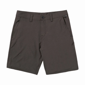 Bohemian Style Volcom Joythriller Hybrid 19 Shorts - Black Paper