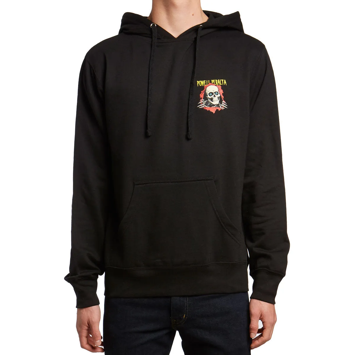 Bones Ripper Medium Weight Hoodie - Black Stamps Collectibles