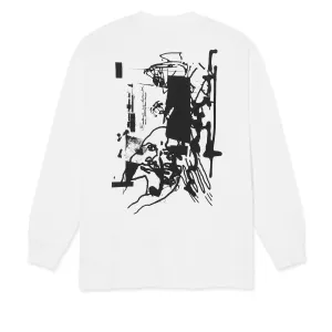 Books Last Resort AB Brain Freeze Long Sleeve T-Shirt - White Suede Accessories