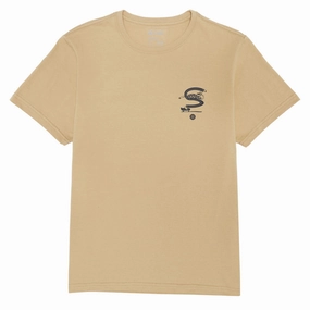 Books Stance Pounding Pavement T-Shirt - Khaki Laptop Bags
