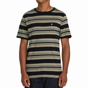 Books Volcom Parotic T-Shirt - Black Sustainable Materials