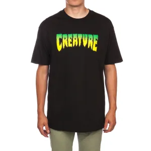 Bottoms Creature Logo T-Shirt - Black Household Cleaning
