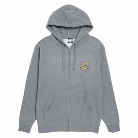Boxes Santa Cruz Winkowski Dope Planet 2 Dot Zip Hoodie - Gunmetal Heather Yu-Gi-Oh!