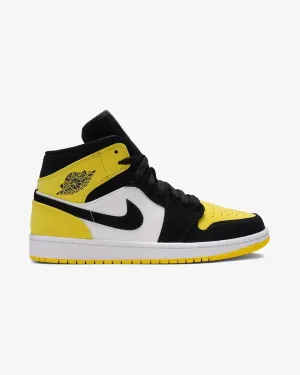 Daily Wear NIKE AIR JORDAN1 MID SE YELLOW TOE (NEW)