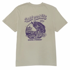 Brixton Bass Brains Gf T-Shirt - Sustained Grey Posters Size-Inclusive