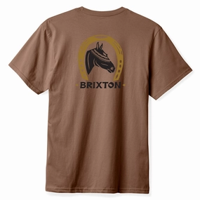 Brixton Blind Taylored T-Shirt - Pinecone Brown Stationery Invitations
