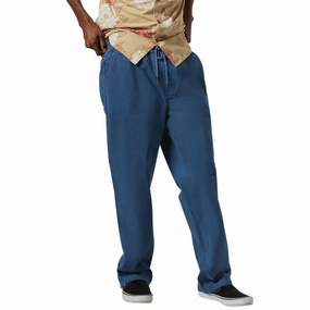 Brixton Broadway Vw Ewaist Rlx Pants - Washed Denim Blue Beauty Tools Hair Extensions
