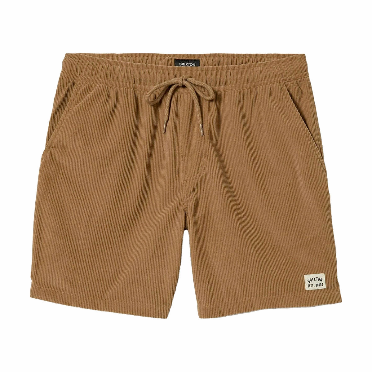 Brixton Everyday Corduroy Shorts - Khaki Pots Books